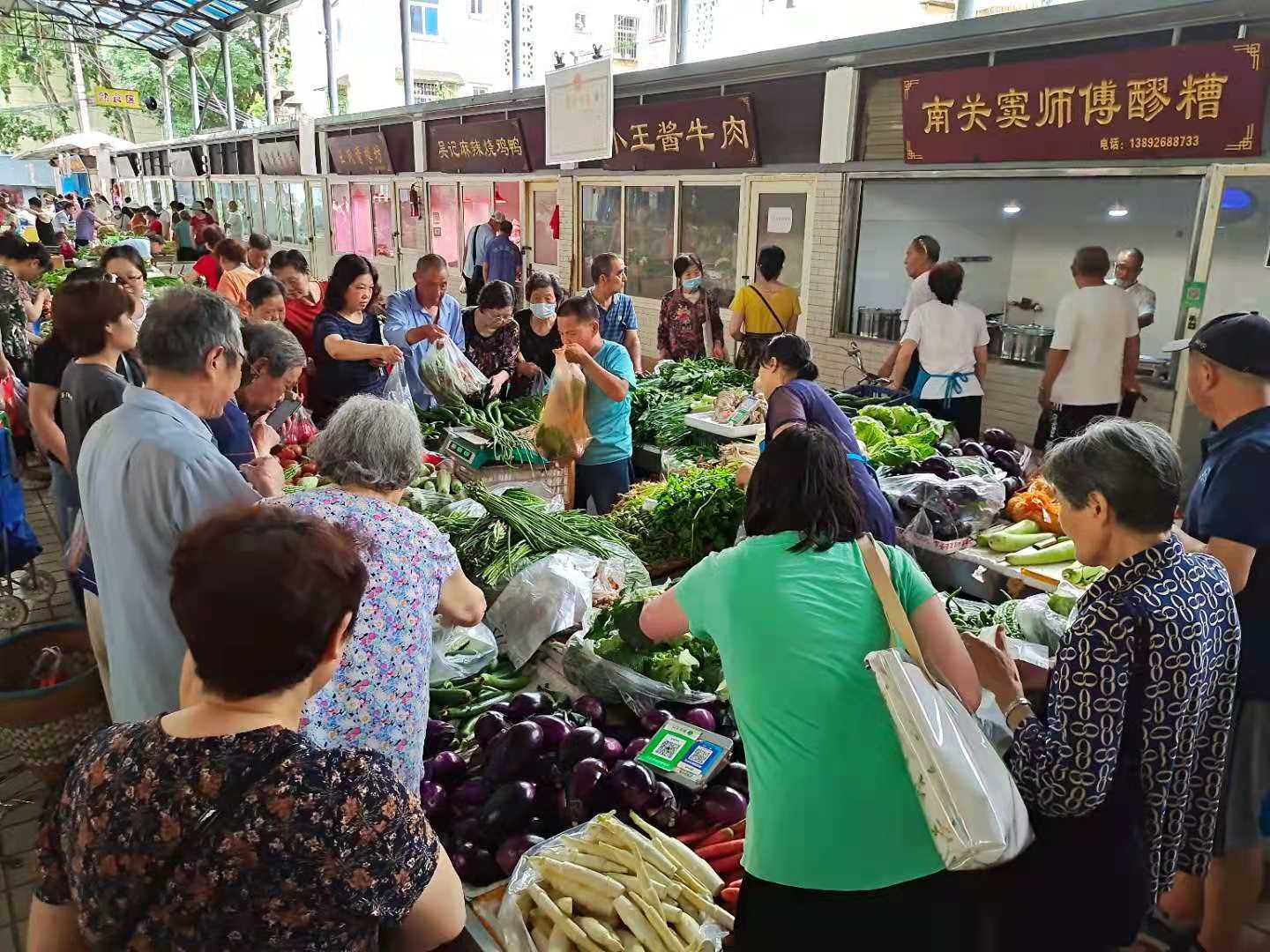 舊貌展新顏：中心城區(qū)農(nóng)貿(mào)市場(chǎng)改造、管理雙管齊下見成效