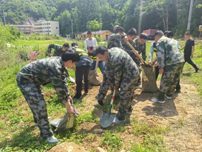 以“練”備汛，城固小河扎實開展防汛應(yīng)急演練