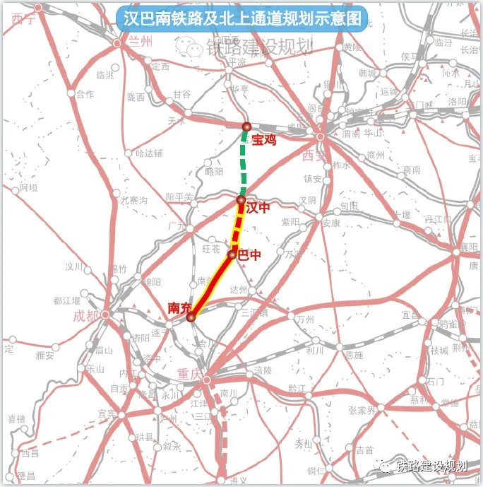 未來10年，漢中有望開建的3條鐵路項(xiàng)目！