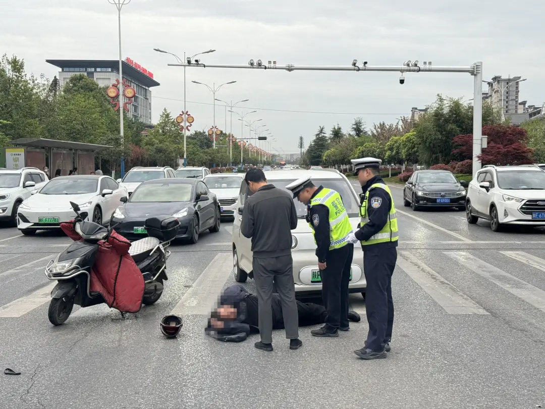 漢中警醫(yī)齊攜手，共同救助車禍人員