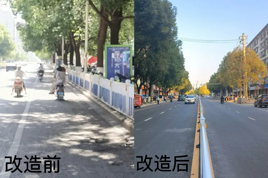 一鍵“煥新”！勞動西路完成“變身”