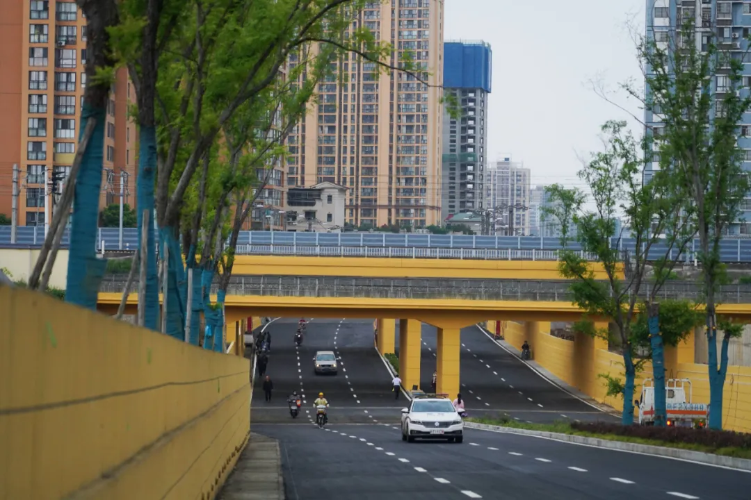 出行方便了！漢中興漢新區(qū)惠府路主車(chē)道通車(chē)！